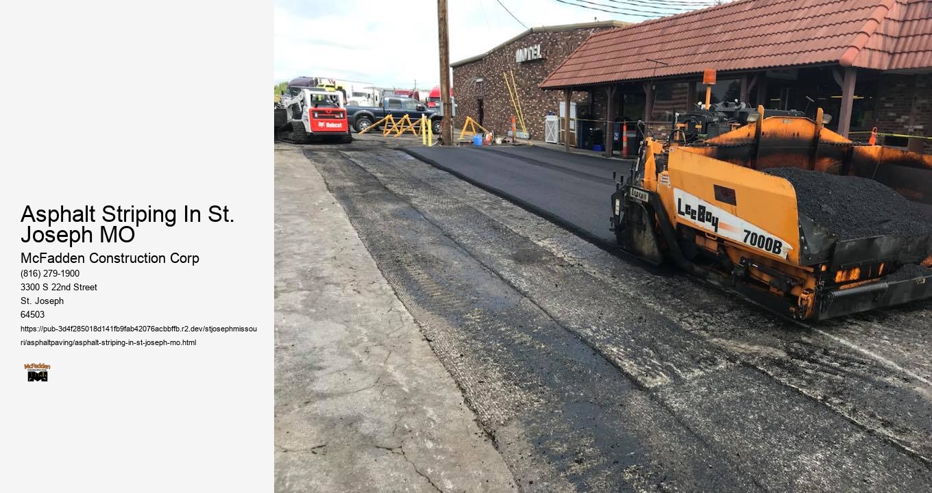 Asphalt Striping In St. Joseph MO