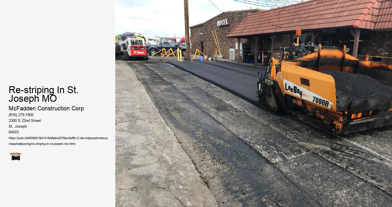 Re-striping In St. Joseph MO