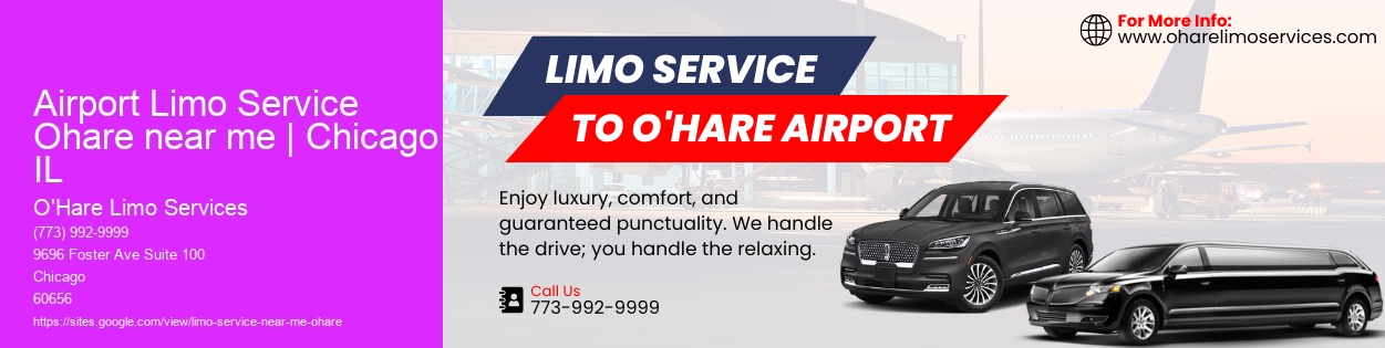 Airport Limo Service Ohare near me | Chicago IL